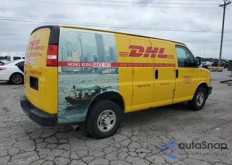 2020 Chevrolet Express G2500 from USA, damaged, VIN 1GCWGAFP5L1156677